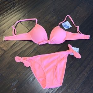 Arizona ribbed bra and bottom bikini!!